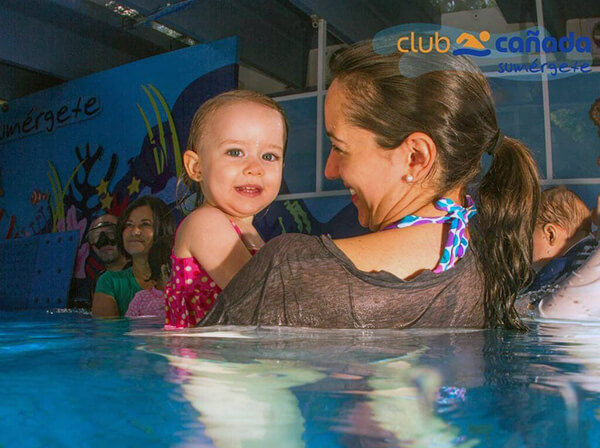 Natación para tu bebé