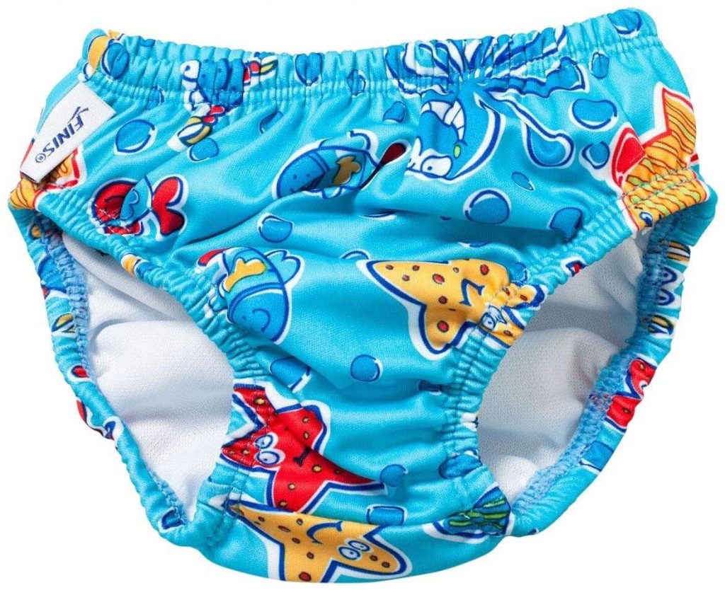 Uso de Doble Swim Diaper