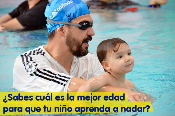 La mejor edad para nadar