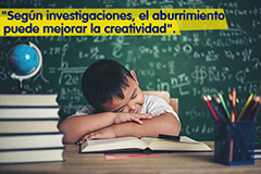 Beneficios del aburrimiento en niños