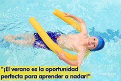 Curso de verano de natación