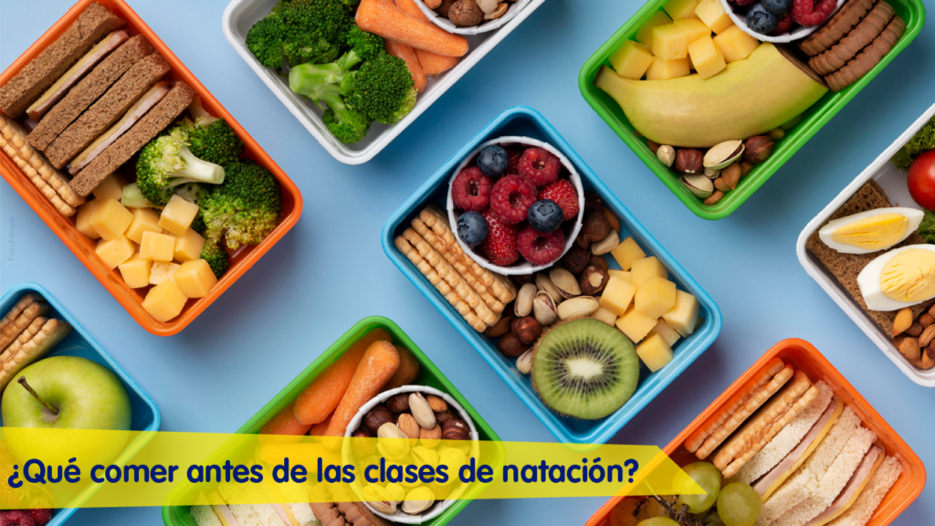 Qué comer antes de las clases de natación