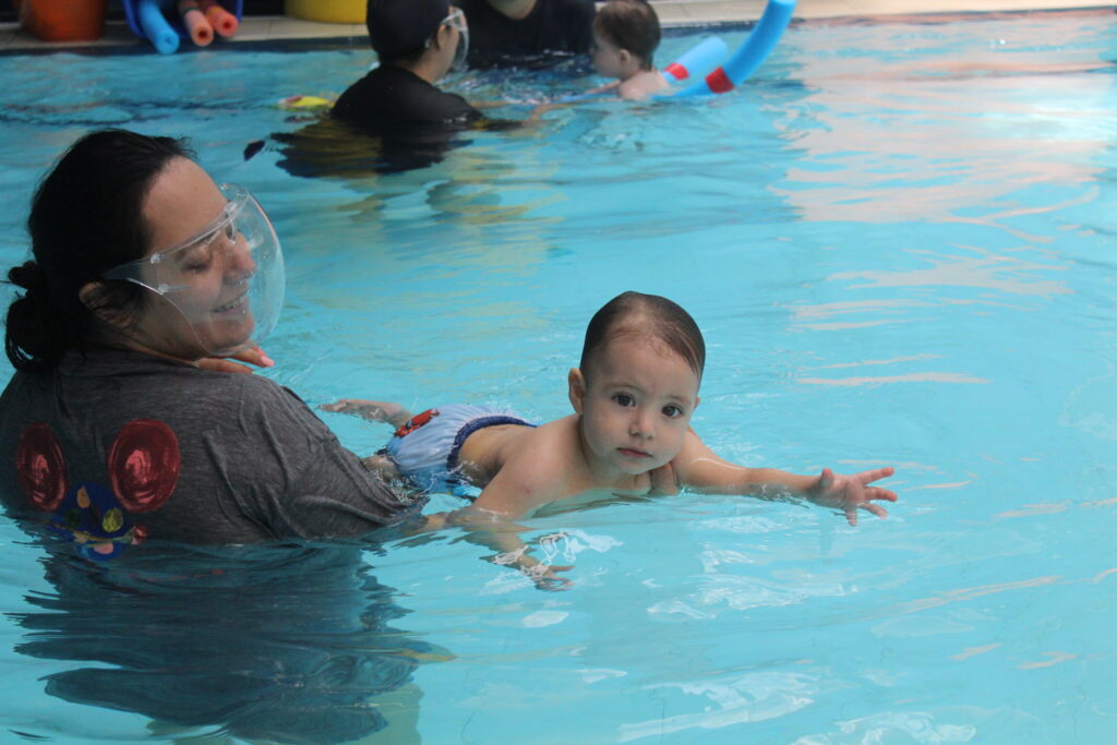 Natación anti-estrés para mamá