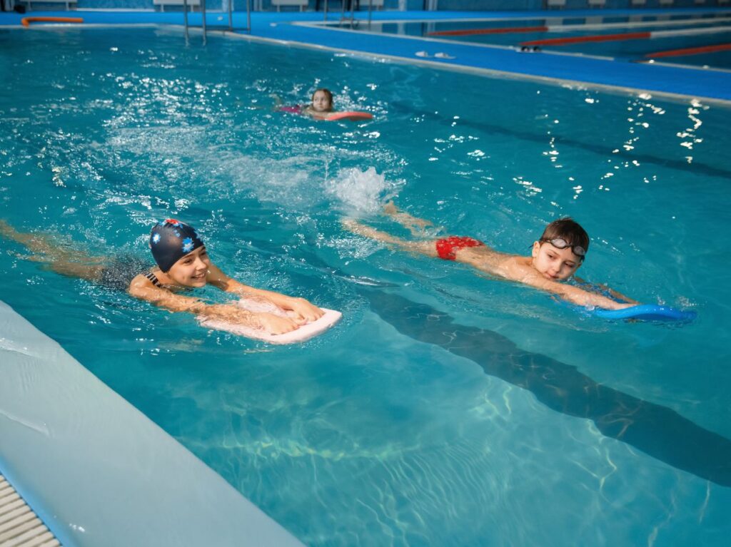 Niños compitiendo en la Copa Cañada de Club Cañada